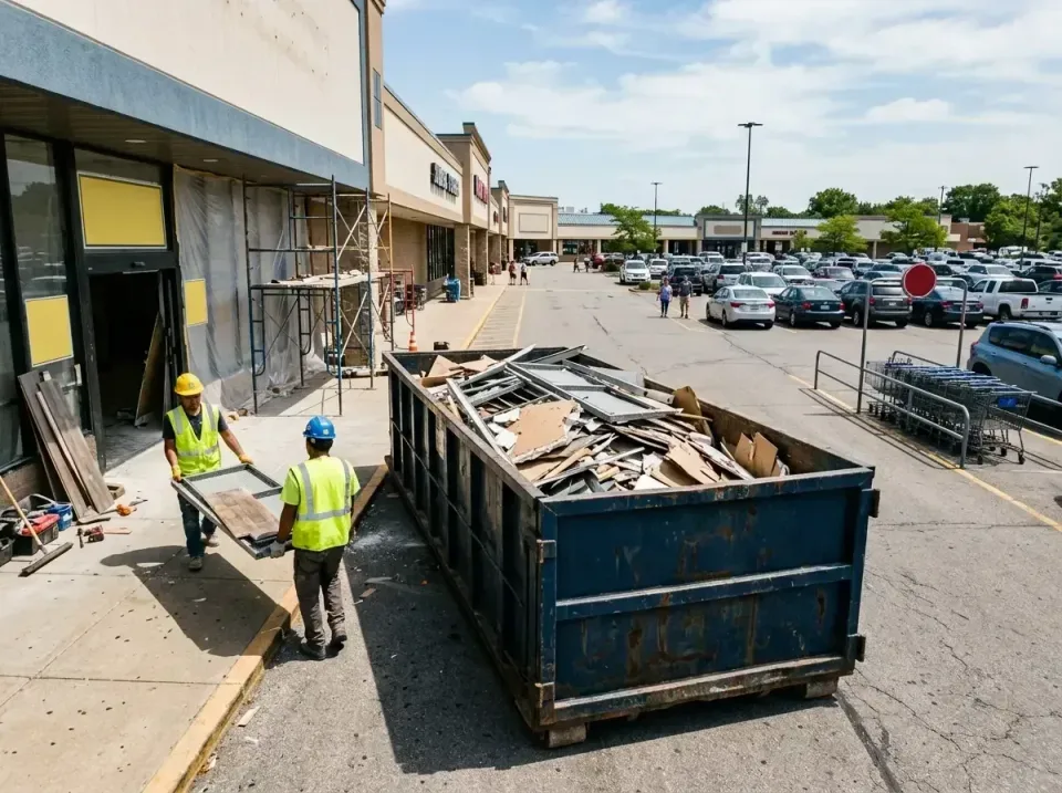 retail-store-renovation-debris-003 — frequently asked questions, Roll-off Dumpster Rentals in Marion, VA